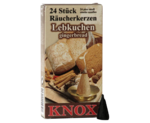 Smoking Insence KNOX PU 50 Packs - 24 cones per pack - Gingerbread