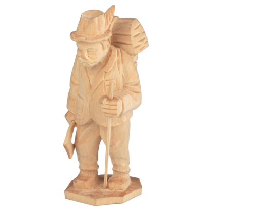 Hand Carved Figurine approx.  8 cm PU 12 - Forest man