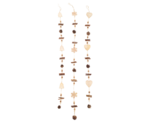 Roomdecoration Chain 3-fold assorted  natural ca. 100 cm