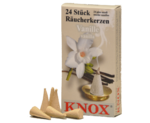 Smoking Insence KNOX PU 50 Packs - 24 cones per pack - Vanilla
