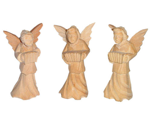 3 Angel hand carved PU  6  (price per set) approx.10 cm, suitable for 40115-15